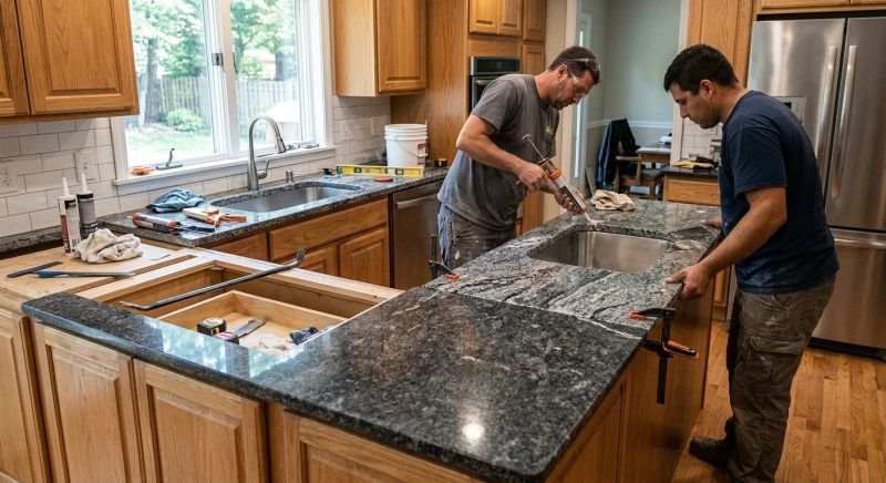 Countertop Renovation in Santa Rosa, CA