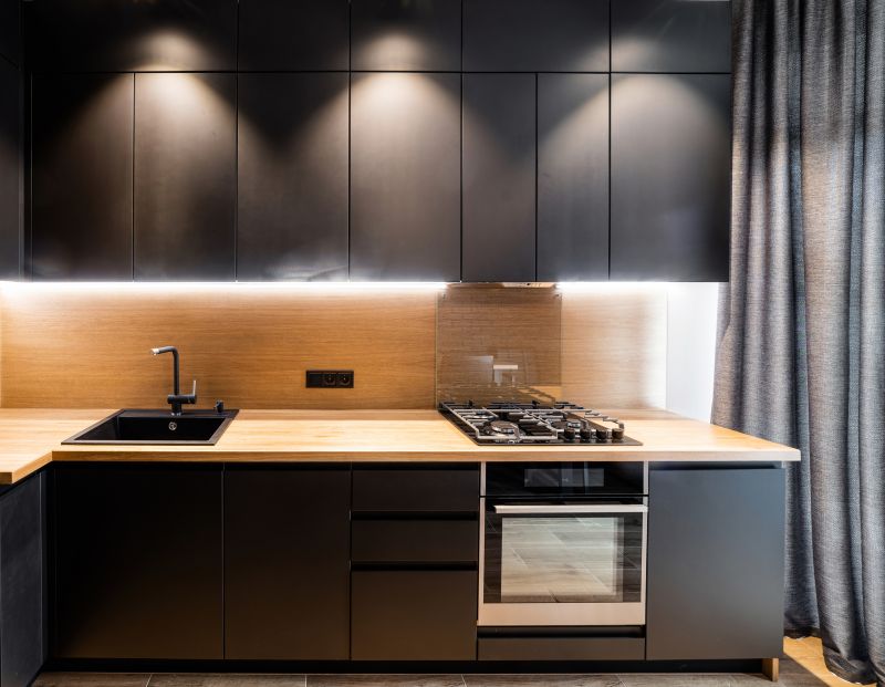 Products For Wood Countertop Installations in use