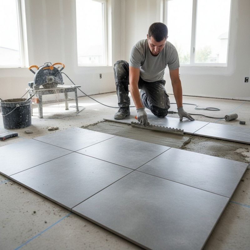Travertine Floor Installation in Alexandria, VA