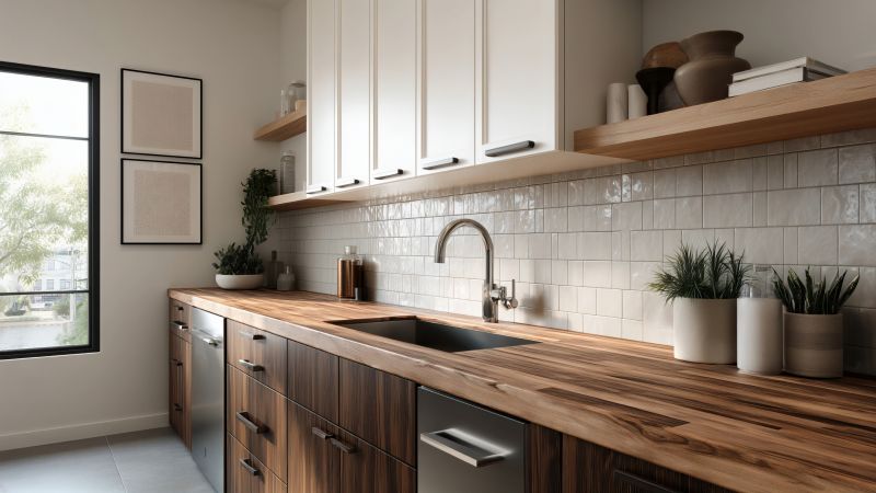 Wood Countertop Installation